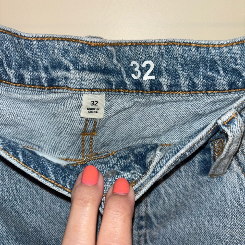 Full Length Demi Boot J Crew Blue Denim Jeans - Picture 3 of 5